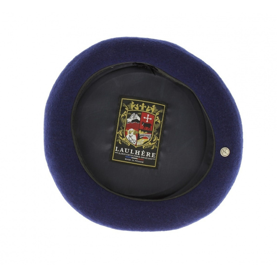 Béret Charly Bleu - Héritage par Laulhère