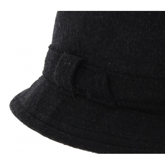 Chapeau bob anglais Loden noir - City Sport