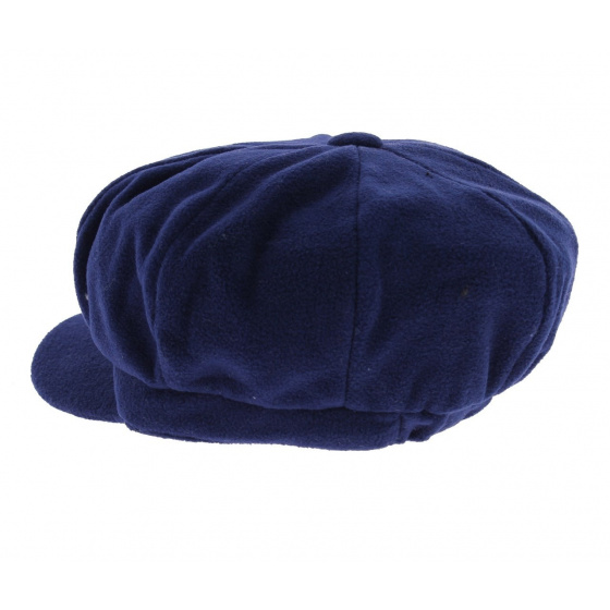 Navy Blue Fleece Newsboy Cap Navy Blue Fleece Newsboy Cap