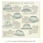 Fedora Hat Le Chazelles Navy Fur Felt - Flechet