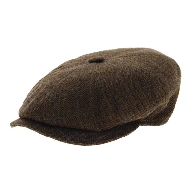 Burley Cap - Brown - Traclet shop Reference: 5821 | Traclet Hat Shop