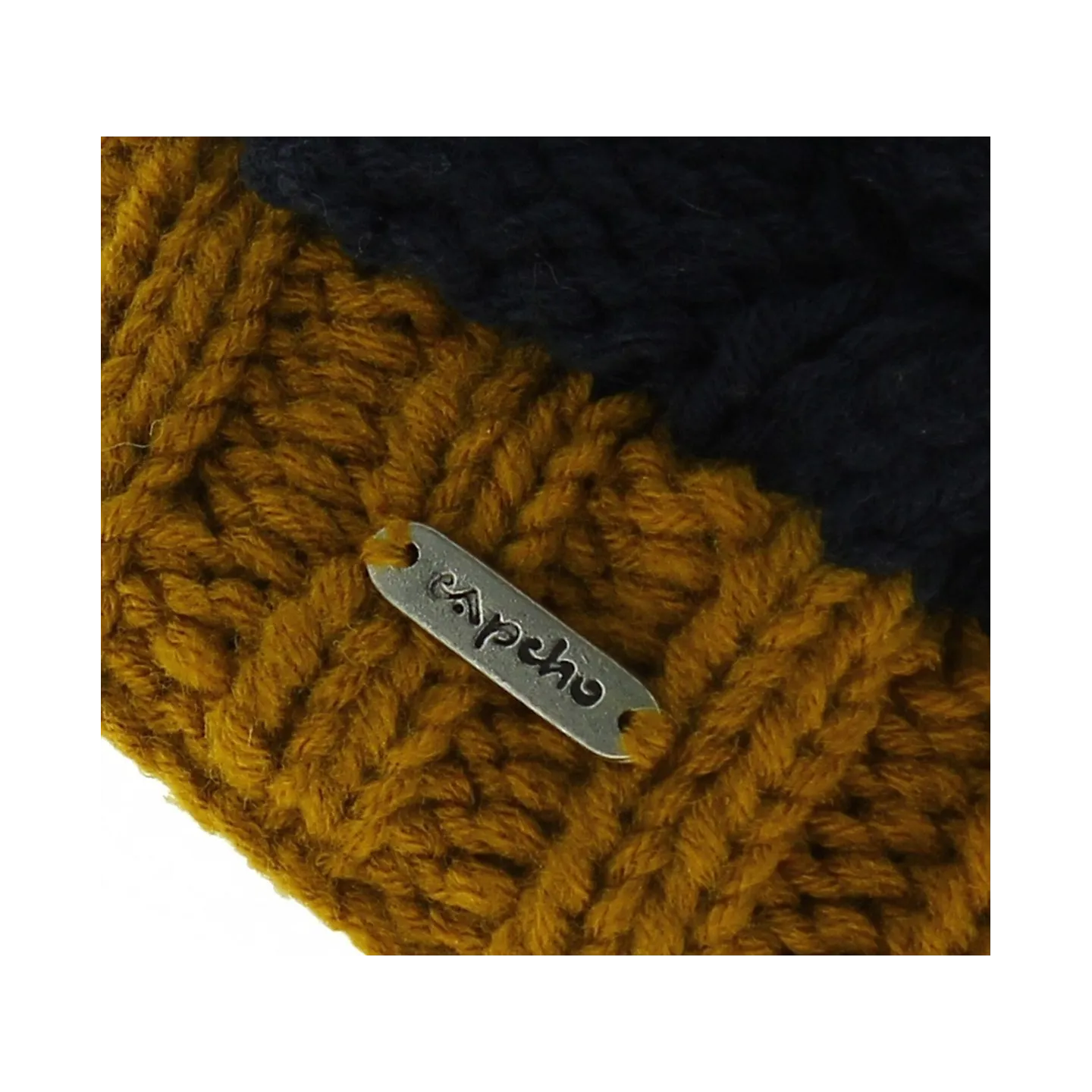 Bonnet Nuby Mustard torsade - bonnet hiver Reference : 4187 | Chapellerie Traclet