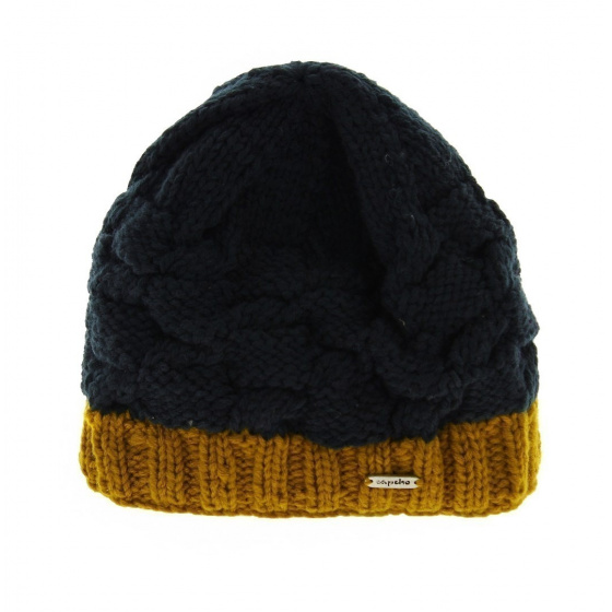 Nuby Beanie - Mustard Cable Knit Nuby Beanie - Mustard Cable Knit