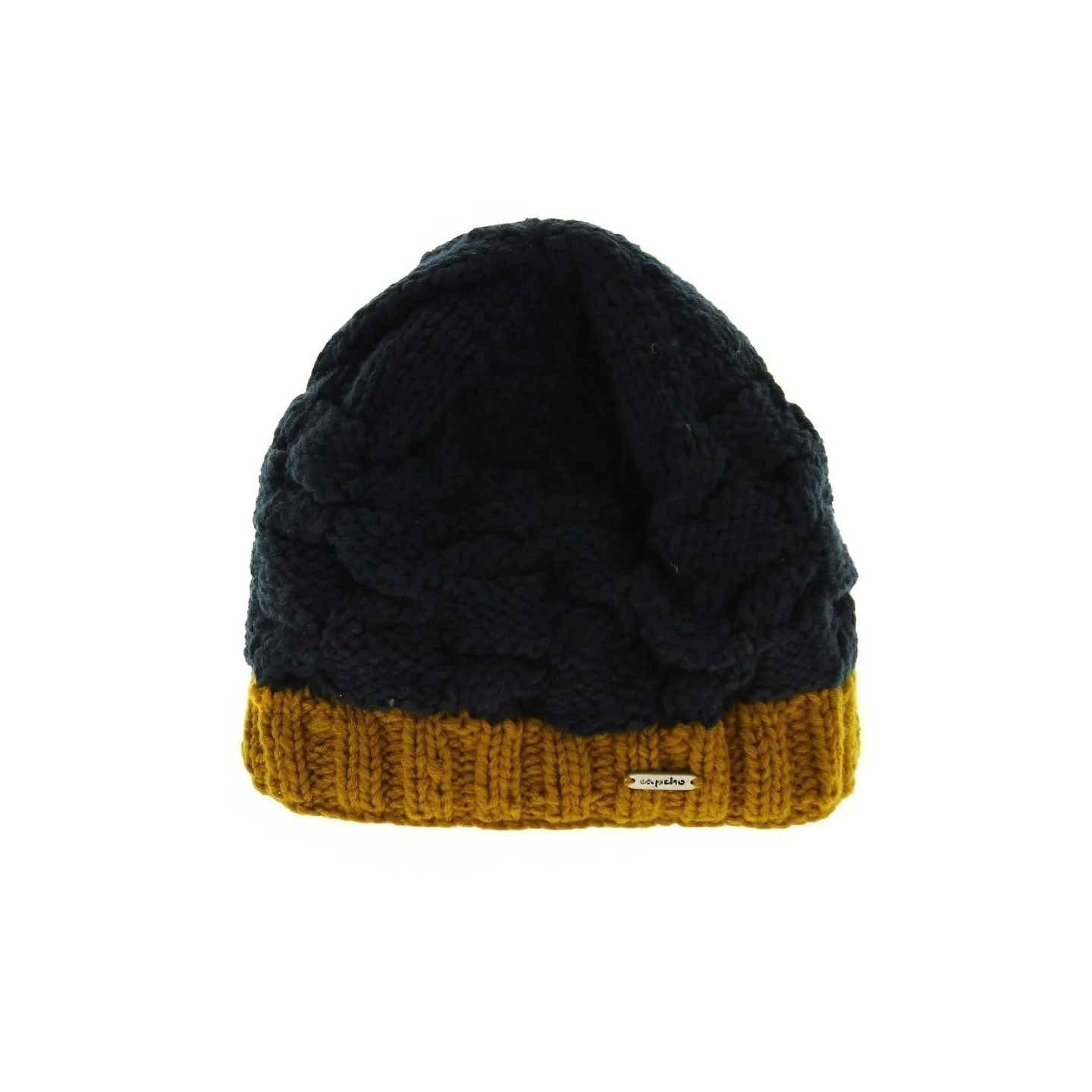 Bonnet Nuby Mustard torsade - bonnet hiver Reference : 4187 | Chapellerie Traclet