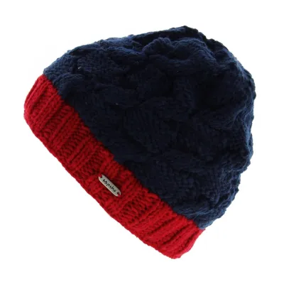 Bonnet Nuby Cherry-red torsade - bonnet hiver Reference : 5861 | Chapellerie Traclet