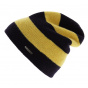 Stetson Ottumba Beanie - Navy and yellow