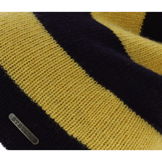 Bonnet Stetson Ottumba - marine et jaune Bonnet Stetson Ottumba - marine et jaune