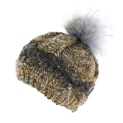 Bonnet pompon-Caramello Reference : 5896 | Chapellerie Traclet