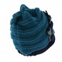 Nirvana wool hat - Turquoise