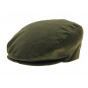 Khaki Flat Velvet Cap