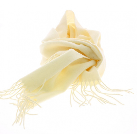 White wool scarf - Traclet