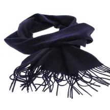 Blue Wool Scarf Made In France - Traclet Reference: 6024 | Chapellerie Traclet