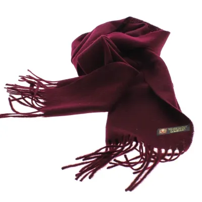 Burgundy wool scarf - Traclet Reference: 6026 | Traclet Hat Shop