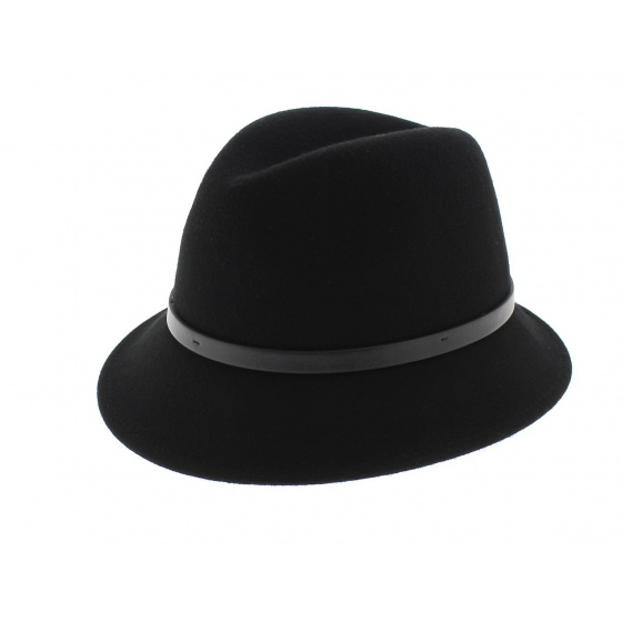 Black Darcy Trilby Hat - Betmar