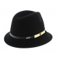 Black Darcy Trilby Hat - Betmar