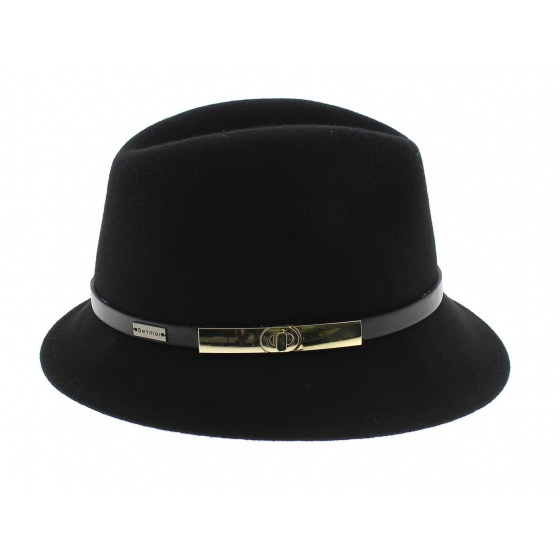 Chapeau Trilby Darcy Noir - Betmar