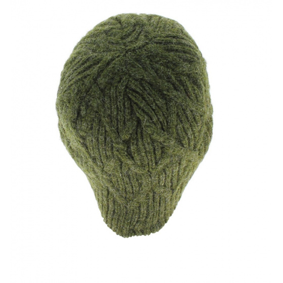 The Yukon olive beanie