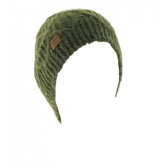 The Yukon olive beanie