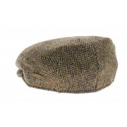 Casquette Harris Tweed Marron - Flechet