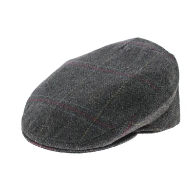 Casquette plate Anglaise Hereford Tweed Olney Reference : 3902 | Chapellerie Traclet