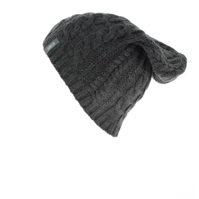 Long Medlev Grey Beanie - Atlantis Reference: 6065 | Traclet Hat Shop