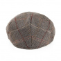 Somerset brown wool flat cap - Jaxon