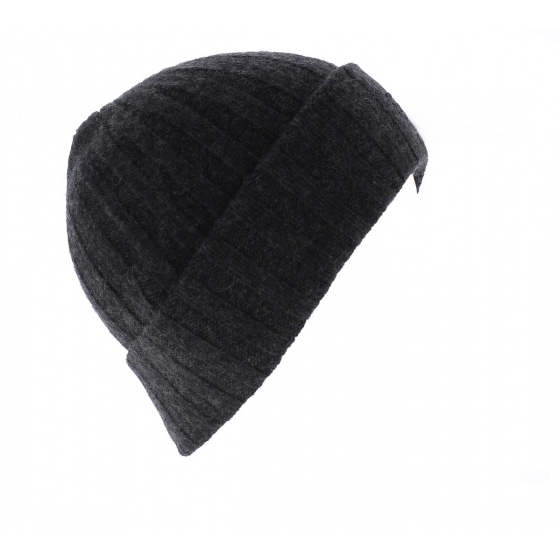 Cashmere Beanie Surth Anthracite - Stetson Cashmere Beanie Surth Anthracite - Stetson