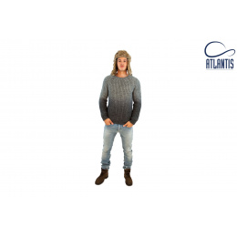 ushanka FAKE FUR White