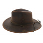 Aussie leather hat upf50+- Henschel