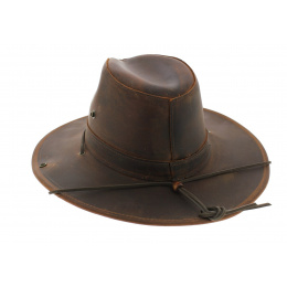 Chapeau de cuir Aussie antiuv upf50+- Henschel