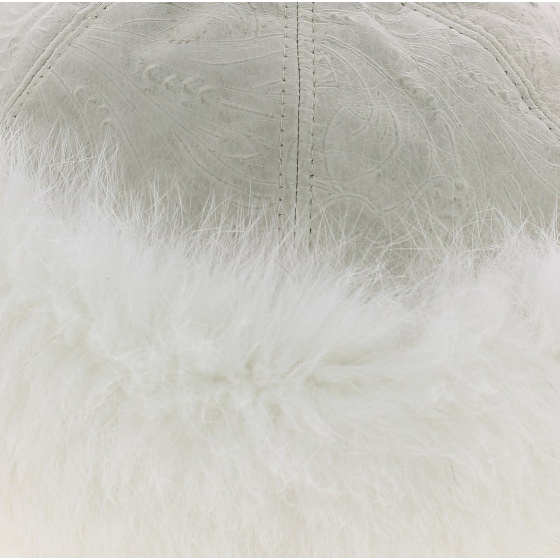 White Fur Toque - Anna Rizzo - Traclet