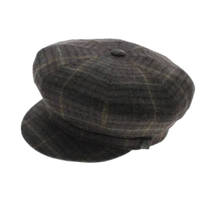 Casquette Stephanoise - laine marron- Boutique Traclet Reference : 5856 | Chapellerie Traclet