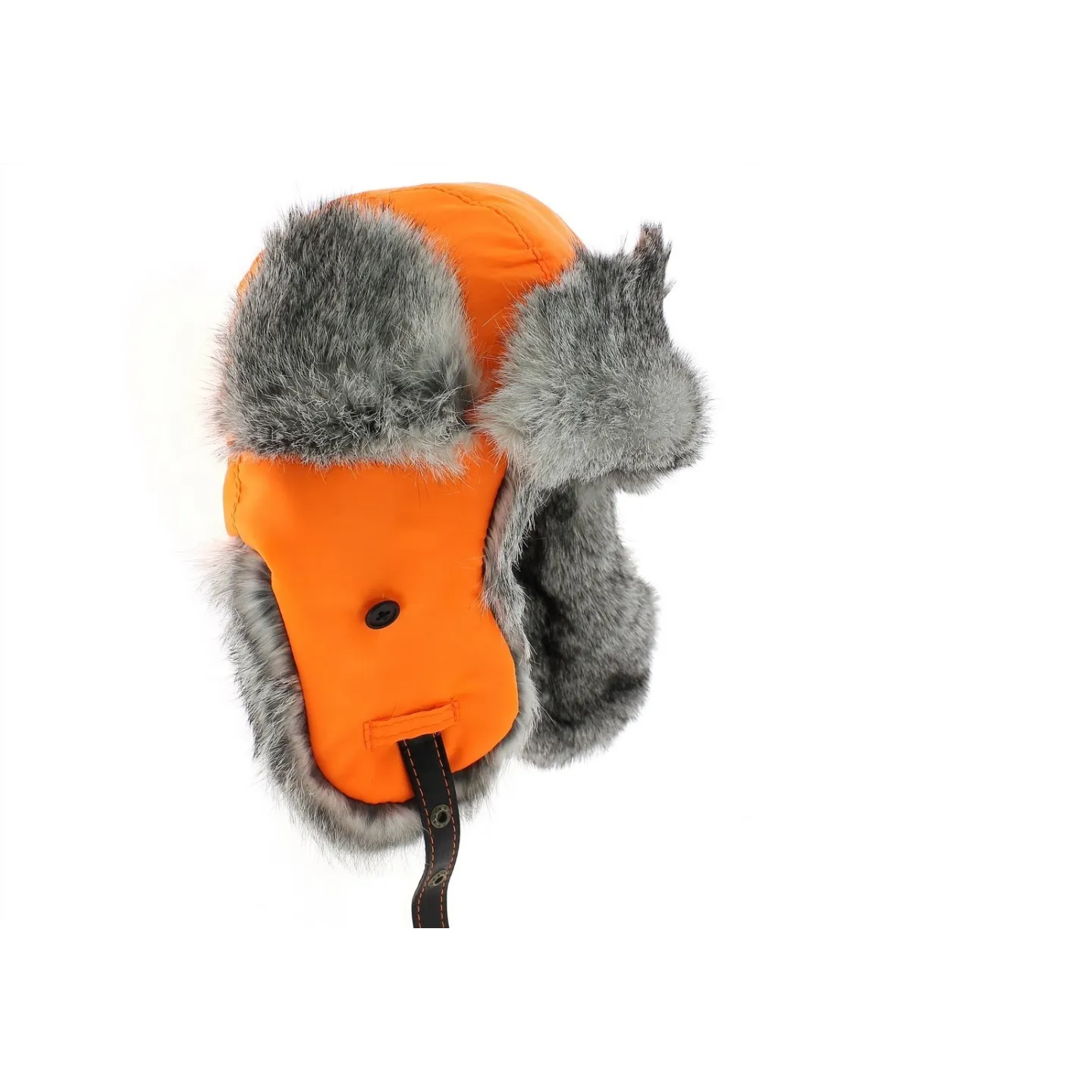 Orange Supplex Hunting Ushanka Mad Bomber Traclet Reference: 1183 | Traclet Hat Shop