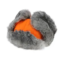 Chapka Chasse Supplex Mad Bomber Traclet Orange Reference : 1183 | Chapellerie Traclet