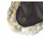 Ingo Rabbit Leather Ushanka Hat - Gena