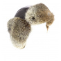 Ingo Rabbit Leather Ushanka Hat - Gena