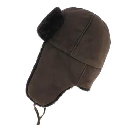 Chapka Vraie Fourrure Moscou Gena-Traclet-Marron Chocolat Reference : 5128 | Chapellerie Traclet