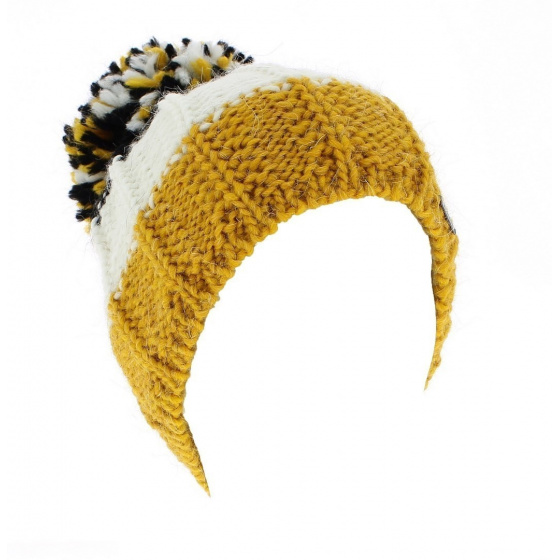 Bonnet à Pompon tricolore - Wegener