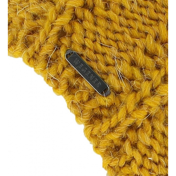 Tricolor Pom-Pom Beanie - Wegener