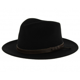Manny Black Traveler Hat