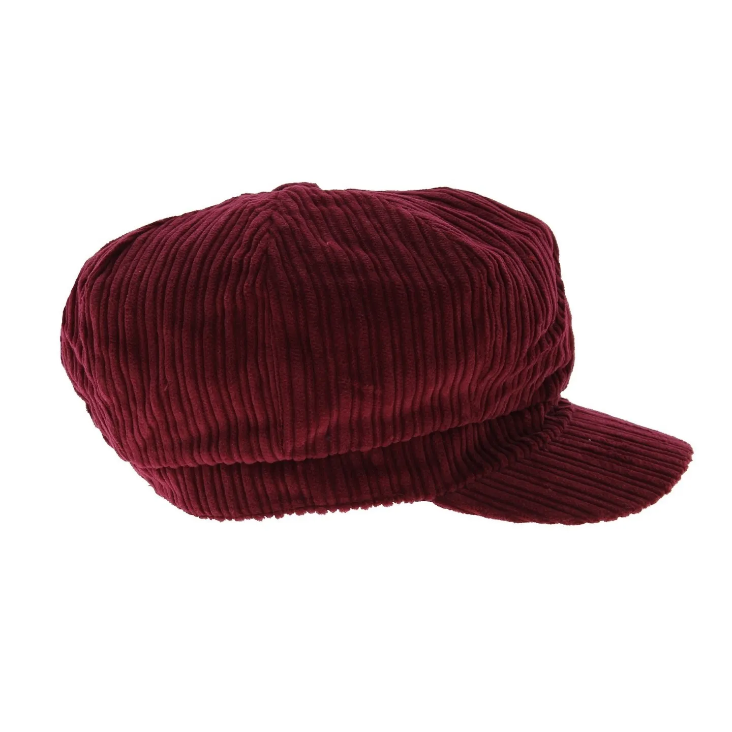 Burgundy Velvet Newsboy Cap - Traclet Reference: 6196 | Traclet Hat Shop