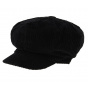Black velvet gavroche cap - Traclet
