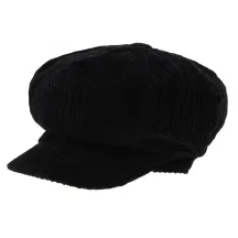 Black velvet gavroche cap - Traclet