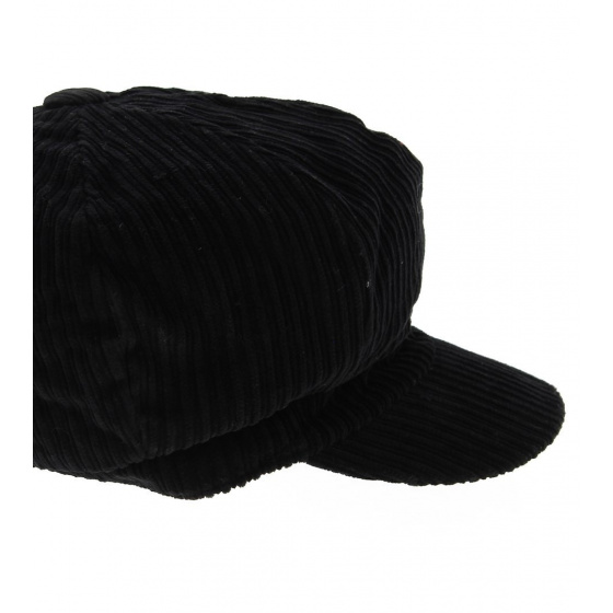 Casquette Gavroche Velours Noire - Traclet Casquette Gavroche Velours Noire - Traclet