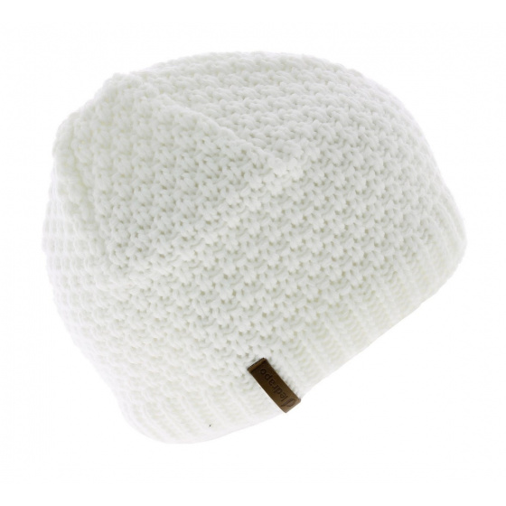 Le Drapo Beanie - White Pompom