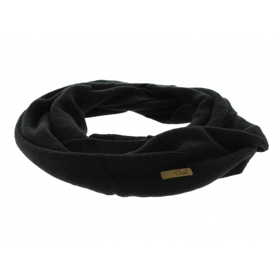 The Julietta Eternity Black Snood - Coal