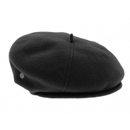 Brando black Heritage cap by Laulhère