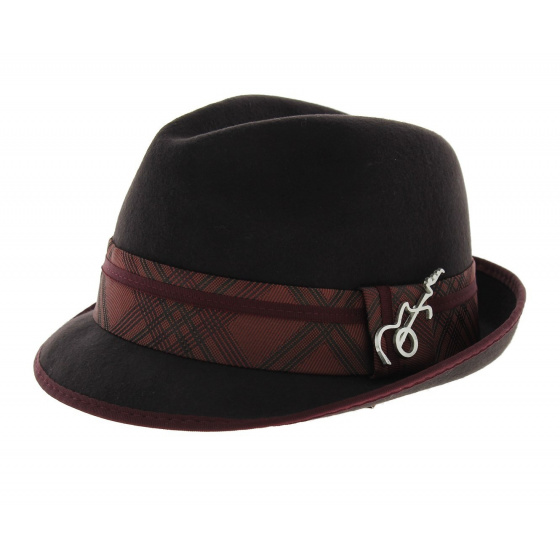 Carlos Santana Trilby Hat - Regal Brown