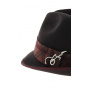 Carlos Santana Trilby hat - Regal Brown 