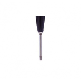 Black Sword Umbrella with Leather Handle - Fayet